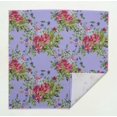 thumbnail image 5 of "S4Sassy Blue Leaves & Peony Floral Tea Party Table Linen Printed Washable Napkins Set 22 x 22""(Pack of 6)", 5 of 8