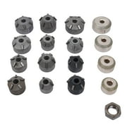 FETCOI Portable Valve Seat Reamer Motorcycle Repair Displacement Cutters Valve Tool Set