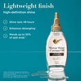 thumbnail image 3 of OGX Mirror Shine + Coconut Oil Nourishing Pre-Wash Gloss, 4 fl. oz, 3 of 7