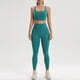 thumbnail image 2 of Conjunto de ropa interior de dos piezas para mujer, sujetador de Yoga, pantalones de entrenamiento ajustados, parte inferior, pantalones de Fitness, conjunto de ejercicio, 2 of 5