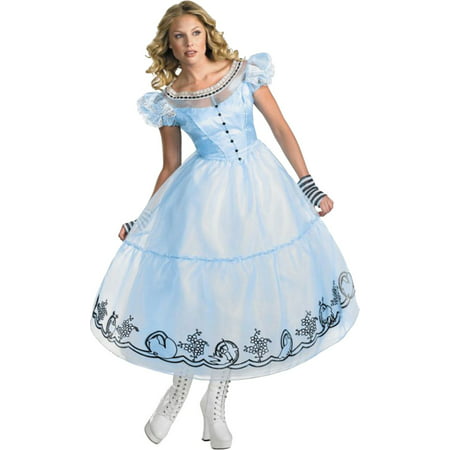 Morris Costumes Adult Womens Disney Alice In Wonderland Outfit 8-10, Style DG13531B