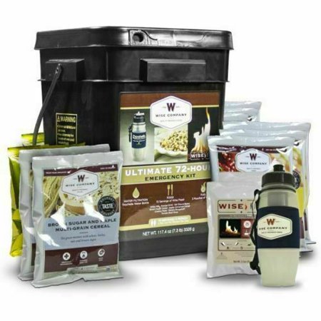 Wise Food-Ultimate 72 Hour Kit (72 Servings, Water Filter, (Best Food For 72 Hour Kit)