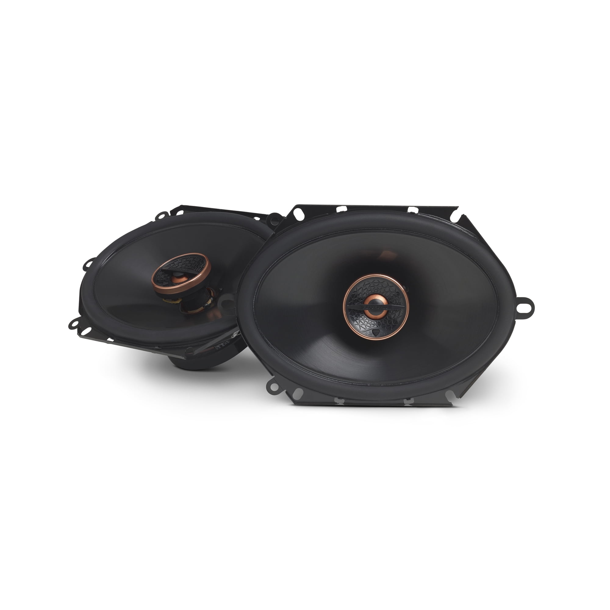 Pair of Infinity 6 x 8" 2-Way Coaxial 180 Watt 3 Ohm Black Car Speakers