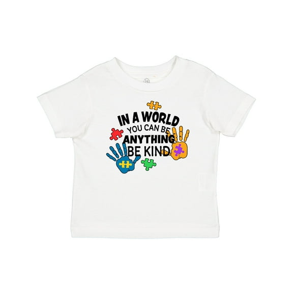 Inktastic In a World You Can Be Anything Be Kind Autism Awareness Boys or Girls Baby T-Shirt