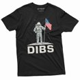 thumbnail image 3 of 4Th Of July Usa Patriotic T-Shirt Space Astronaut Moon Landing Tee Shirt Mens Gifts Pro Us Shirt (3X-Large Grey), 3 of 6