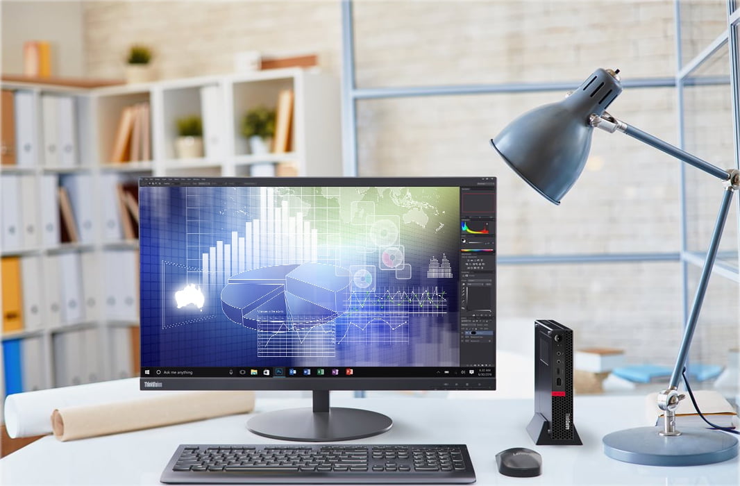 Lenovo ThinkCentre M630e Mini PC, Intel Core i5-8265U Upto 3.9GHz
