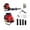 80CC 2 Cycle 900CFM 4.8HP 206MPH(Red), variant on YNCE 900 CFM Leaf Blower, Gas Blower, Gas Leaf Blower for Lawn Care, Backpack Blower, 1 Set Leaf Blower 2 Stroke Engine Multi-Purpose 80CC High Strength Snow Blower for Outdoor (Red)