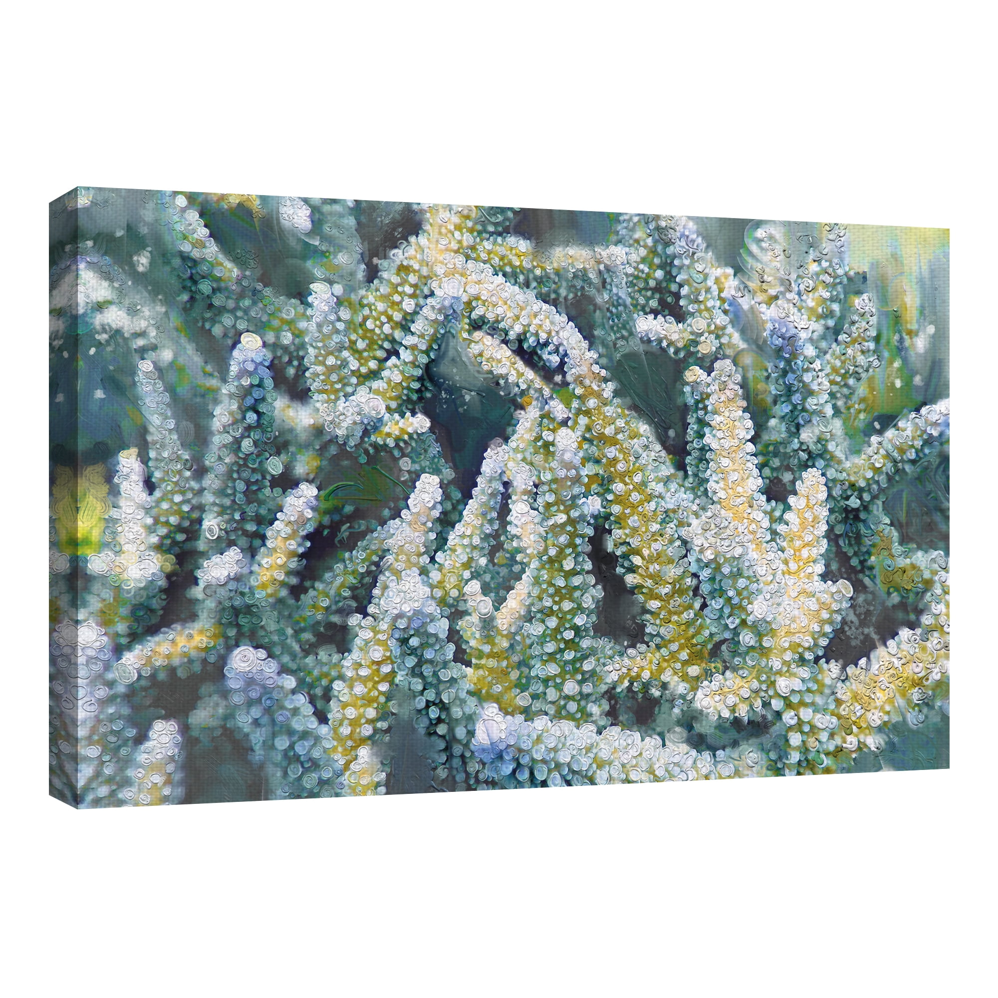 Masterpiece Art Gallery Coral Blues by Studio Arts Canvas Art Print