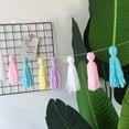 thumbnail image 3 of 200cm Colorful Macrame Woven Wall Hanging Fringe Banner - BOHO Chic Bohemian Wall Decor - Apartment Dorm Living Room Bedroom Decorative Wall Art, 3 of 8