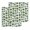 White Grass Green, variant on St Patrick's Day Kitchen Dish Towels for Drying Dishes Set of 3, Spring Green Shamrock Vintage Rustic Beige Waffle Weave Microfiber Hand Tea Bathroom Towels Quick Dry & Absorbent Towel 12x12