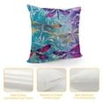 thumbnail image 4 of Creowell Dragonfly Pillow Covers for Couch Sofa Indoor Outdoor Square Design Pillow Case for Car Bedroom 1PC 12x12in, 4 of 5