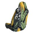 thumbnail image 2 of Daiia Citrus Fruits Elegant Lemons Printed Car Seat Cover - Waterproof & Sweatproof - Universal Fit, Machine Washable, Non-Slip - Seat Protector for Car, Truck, SUV, Van (1 Pack), 2 of 5