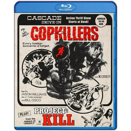 Cop Killers + Project: Kill (Drive-in Double Feature #5) (Blu-ray)