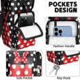 thumbnail image 4 of Insulated Water Bottle Carrier Bag Sleeve with Strap Crossbody for 20/24/32/40oz Tumbler,Water Bottle Holder Sling Bag with Pocket Gifts for Women Men Adults, 4 of 7