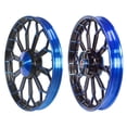 thumbnail image 1 of Par Rines Aspas Aluminio Delantero Trasero Moto Ft125 Ft150, 1 of 4