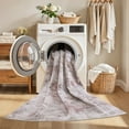 thumbnail image 3 of UERMEI 10'x14' Washable Area Rugs for Living Room, Modern Abstract Printed Carpet, Non Slip Indoor Rug for Bedroom Home Decor Carpets, Pink, 3 of 10