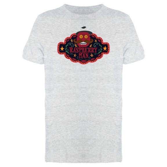 Hipster Raspberry Man Tee Men's -Image by Shutterstock