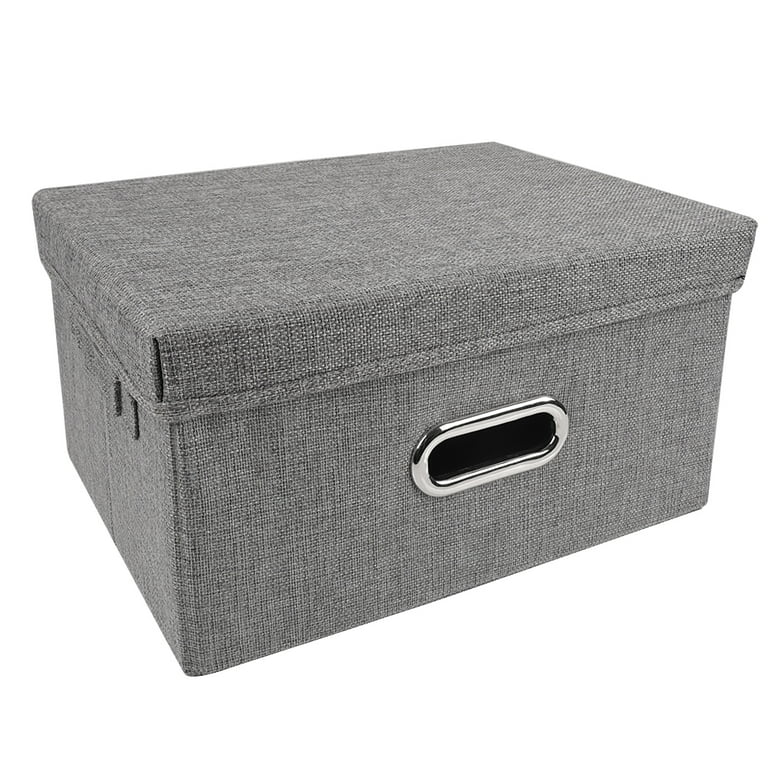 Pezin & Hulin Collapsible Fabric Storage Cubes with Lids, Foldable Cube  Storage Bins for Closet Organzier, Lidded Home Storage Boxes with Label  Cards