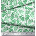 thumbnail image 3 of Soimoi Rayon Fabric Leaves Artistic Printed Craft Fabric by The Yard 56 Inch Wide, 3 of 3