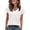 White, variant on Feancey Knitted Tops for Women Crochet Hollow Out V-Neck Tshirts Business Casual Office Work Blouse Comfy Loose Pullover Sweaters Green M
