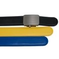 thumbnail image 2 of Joseph Elliott Belts Men's Genuine Leather Ratchet Adjustable Golf Belt, College Inspired Colors, Royal Blue Gold, 2 of 3