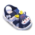 thumbnail image 7 of REDARER Toddler Kids Bunny 3D Cartoon Closed Toe Sandals Non- First Walker Shoes for Girls Summer,6, 7 of 7