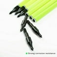 thumbnail image 3 of 6pc Green 30" 7.8mm Spine500 Mixed Carbon Arrows Archery For Compound Bows Shoot Hunting, 3 of 5