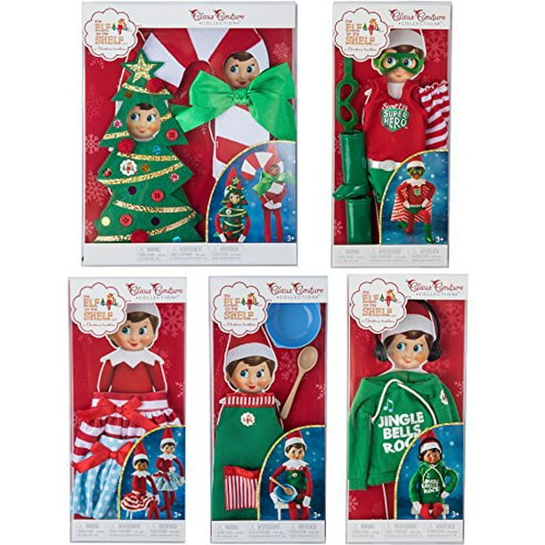 Elf on the Shelf Claus Couture Collection Scout Elf Super Hero Winter ...