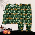 thumbnail image 4 of WOYY Halloween Pajama Sets for Kids Long Sleeve Top Pants Snug Fit Sleepwear, Sizes 2-10, 4 of 4