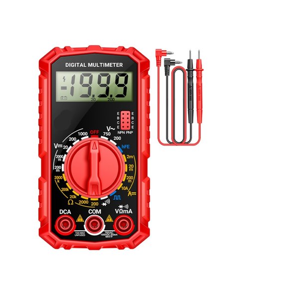 SZ308 Mini Multimètre Numérique LCD - Testeur de Tension AC/DC 0V-750V, Haute Précision, Facile à Utiliser