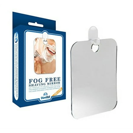 Deluxe Shave Well Fog-free Shower Mirror - 33% Larger Than the Original Shave Well