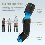 FIT KING Leg Massager with Heat for Circulation, Upgraded Calf Thigh Foot Compression Boots Massager, FSA/HSA Eligible