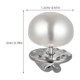 thumbnail image 2 of unbranded 20Ud Botones Removibles Para Broches De Metal Con Perla Para Y Regalos, 2 of 6