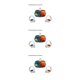 thumbnail image 2 of Inteprter Juego de pegatinas protectoras para controlador de auriculares VR para Quest 2, pegatina de cubierta de auriculares VR de piel de PVC para Type5 NO5, 2 of 6