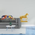 thumbnail image 2 of esculturas,estatua de figura decorativa andante,Escultura animal artesanal regalo arte moderno fiesta en casa,Estatuas de caballos,Estatuas de caballos Figura de caballo Figura de caballo, 2 of 8