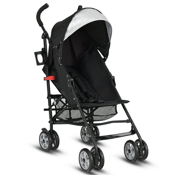Patiojoy Lightweight Foldable Baby Stroller Aluminum frame proof UV canopy