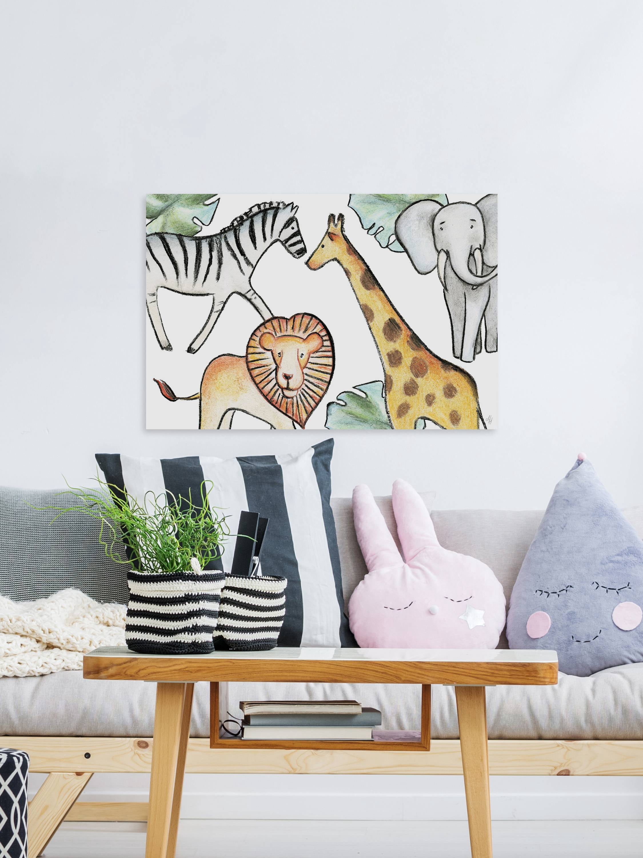 Marmont Hill Palms and Jungle Canvas Wall Art