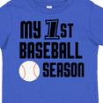 thumbnail image 4 of Inktastic My 1st Baseball Season Boys Toddler T-Shirt, 4 of 5