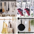 thumbnail image 5 of 12 Pack S Hooks for Hanging, 4 Inch Vinyl Coated S Hooks Heavy Duty, Steel Metal Rubber Coated Closet S Hooks for Hanging Plants Basket Jeans Clothes Bags Jewelry Towels Pot Pan Cups, 5 of 7