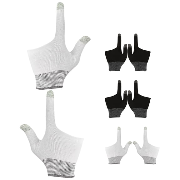 Luxshiny Graphene Touchscreen Gaming Gloves, Assorted Colors, Anti-Slip, Comfortable Fit, Enhanced Gaming