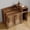 Retro color, variant on Dog Proof Hidden Cat Litter Box Cabinet with Storage Shelf – Wooden Barn Door Pet Enclosure, Covered Cat Washroom End Table, Fits Most Litter Boxes, Indoor Cat House, Classic Color