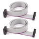 thumbnail image 1 of 2 piezas FC14P 14 pines DIY IDC Socket Extensión Cable de Cinta Plana 100 cm de longitud, 1 of 2