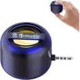 thumbnail image 1 of Mini Portable Speaker Portable 5X Speaker Amplifier–Plug & Play for Music/Calls, for Smartphone Tablet Notebook (Blue,3.5MM Interface), 1 of 10