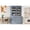 Gray, variant on Space-Saving Tall Pantry for Kitchen and Living Spaces / Maximize Vertical Storage
