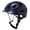 Solid Black, variant on Kali Protectives Cruz Adult Helmet w/ Battery Taillight Solid Black Small/Medium