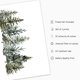 thumbnail image 2 of Lámina mural JarthenaAMCS Christmas Snowy Pinos, 30 x 40 cm, 2 of 7