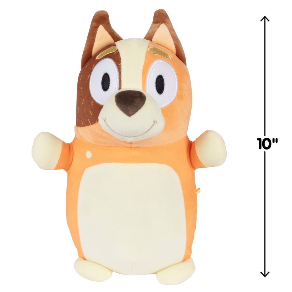 Squishmallows Original Bluey 10-Inch Chilli Character HugMees - Collectible Soft & Squishy Stuffed Dog Animal Toy - Official 2026 Bluey Jazwares Plush - Great Gift for Kids, Girls & Boys