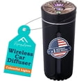 thumbnail image 1 of FLYING APSARAS Car Diffuser, USB Plug-in 300ml Mini Humidifier Essential Oil Diffuser Car Air Freshener Aromatherapy Diffuser (Black), 1 of 7