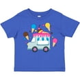thumbnail image 3 of Inktastic Ice Cream Truck with Ice Cream Cones Boys or Girls Toddler T-Shirt, 3 of 5