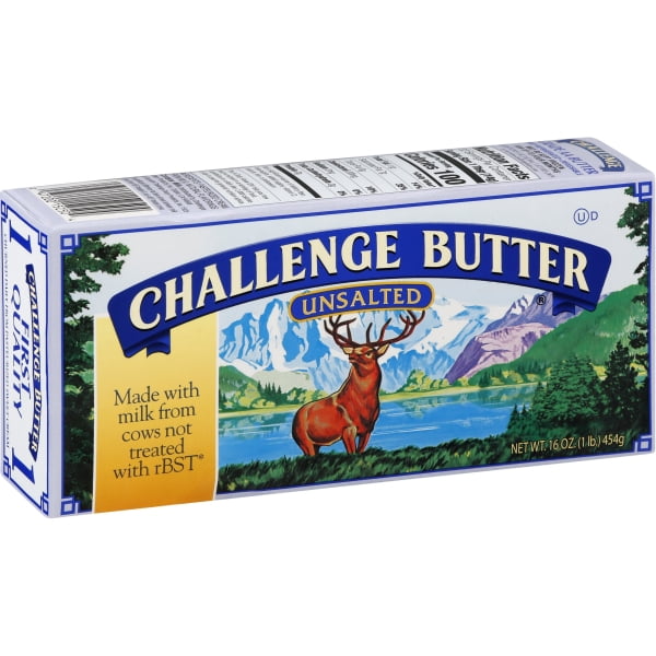 Challenge Unsalted Butter, 16 oz